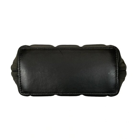 Auth BOTTEGA VENETA Padetto Mini Half Moon - Black Leather - Picture 3 of 14